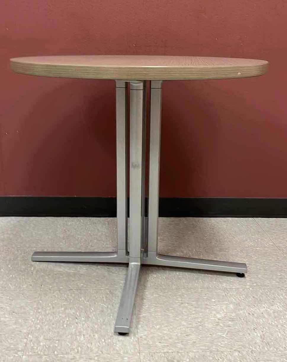 Photo 4 of HERMAN MILLER EVERYWHERE ROUND CAFE TABLE 30” X 28”