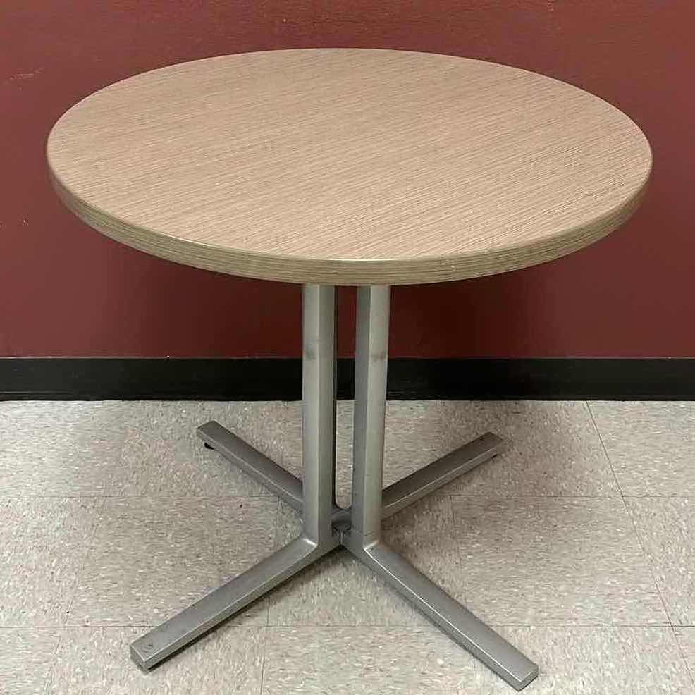 Photo 1 of HERMAN MILLER EVERYWHERE ROUND CAFE TABLE 30” X 28”