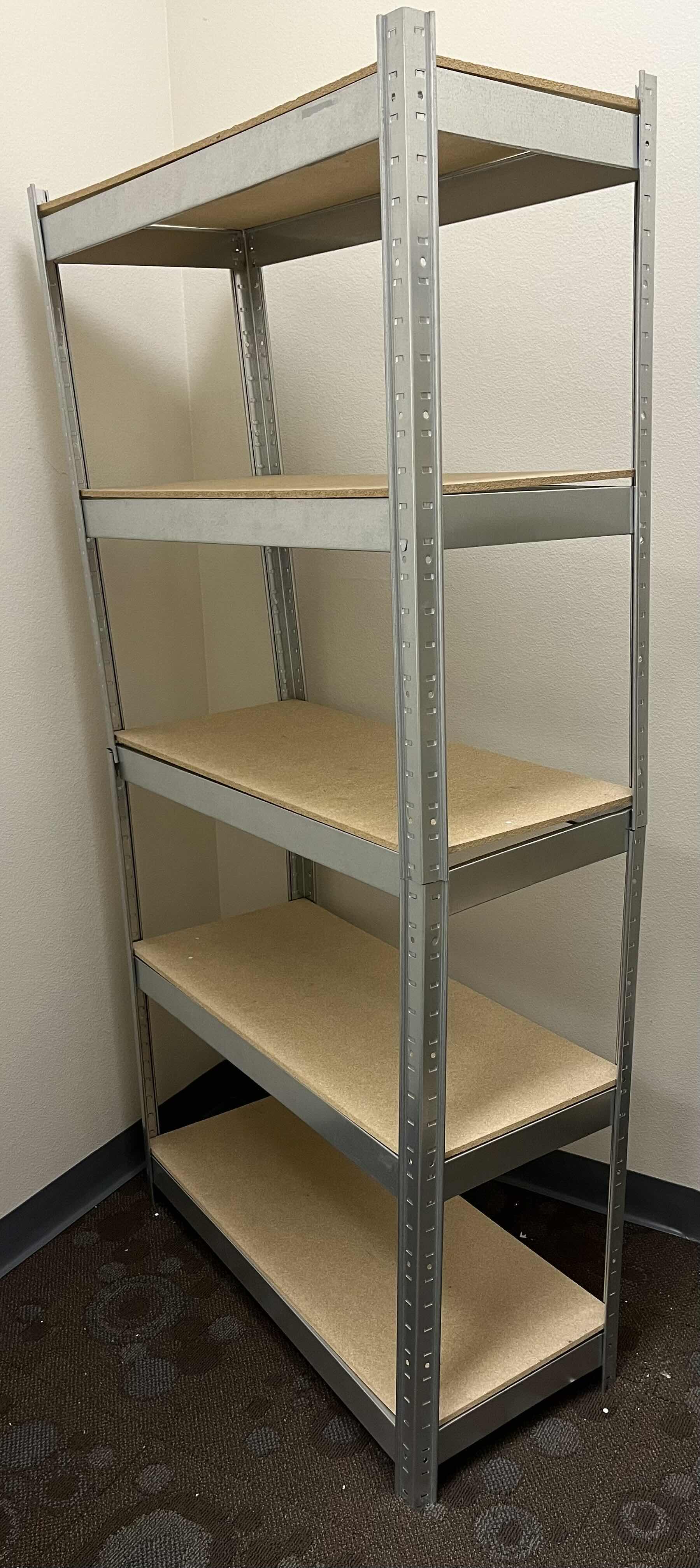 Photo 2 of METAL 5 SHELF RACK 36” X 16” H72”