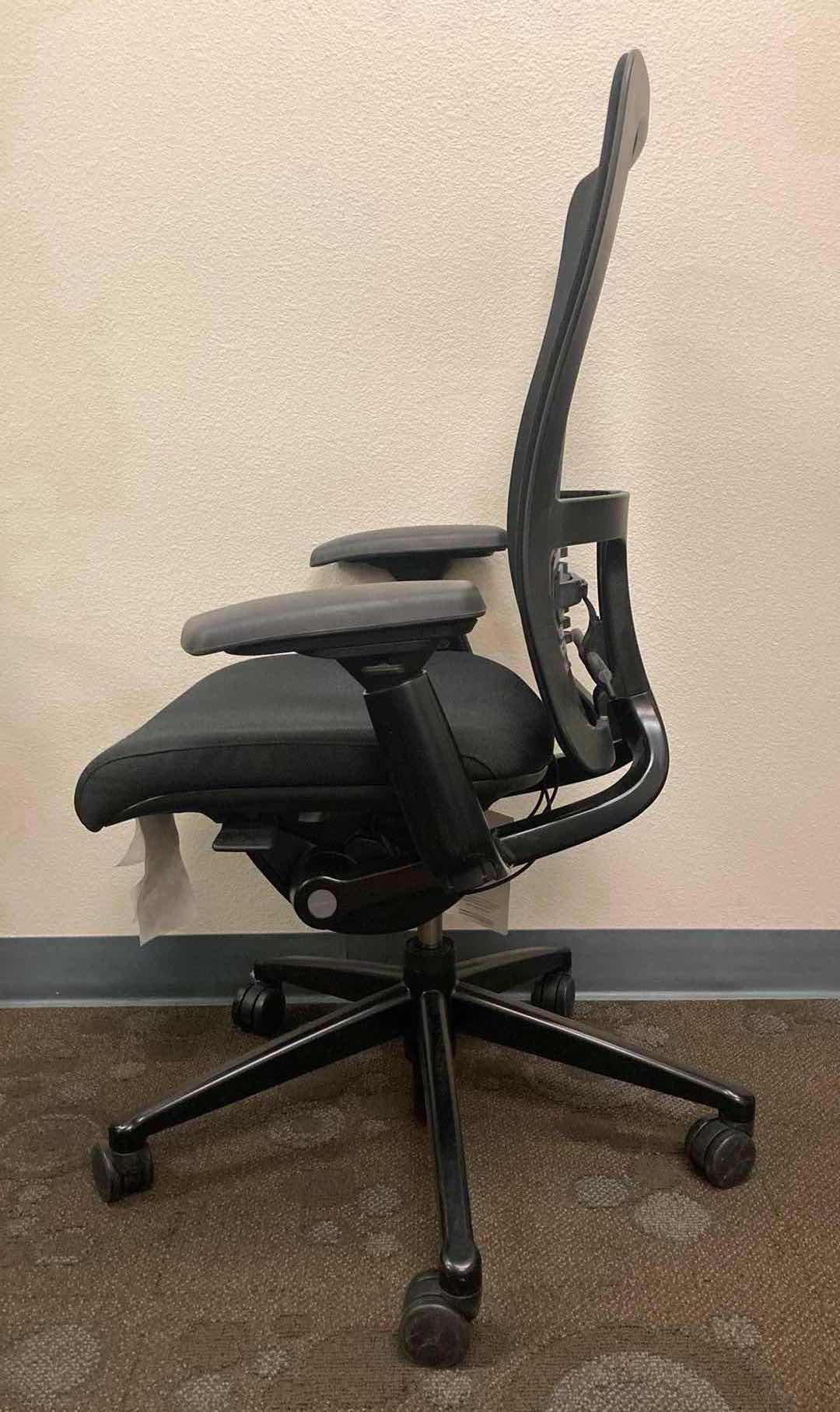 Photo 2 of HAWORTH ZODY COAL MESH DUEL POSTURE SWIVEL OFFICE CHAIR