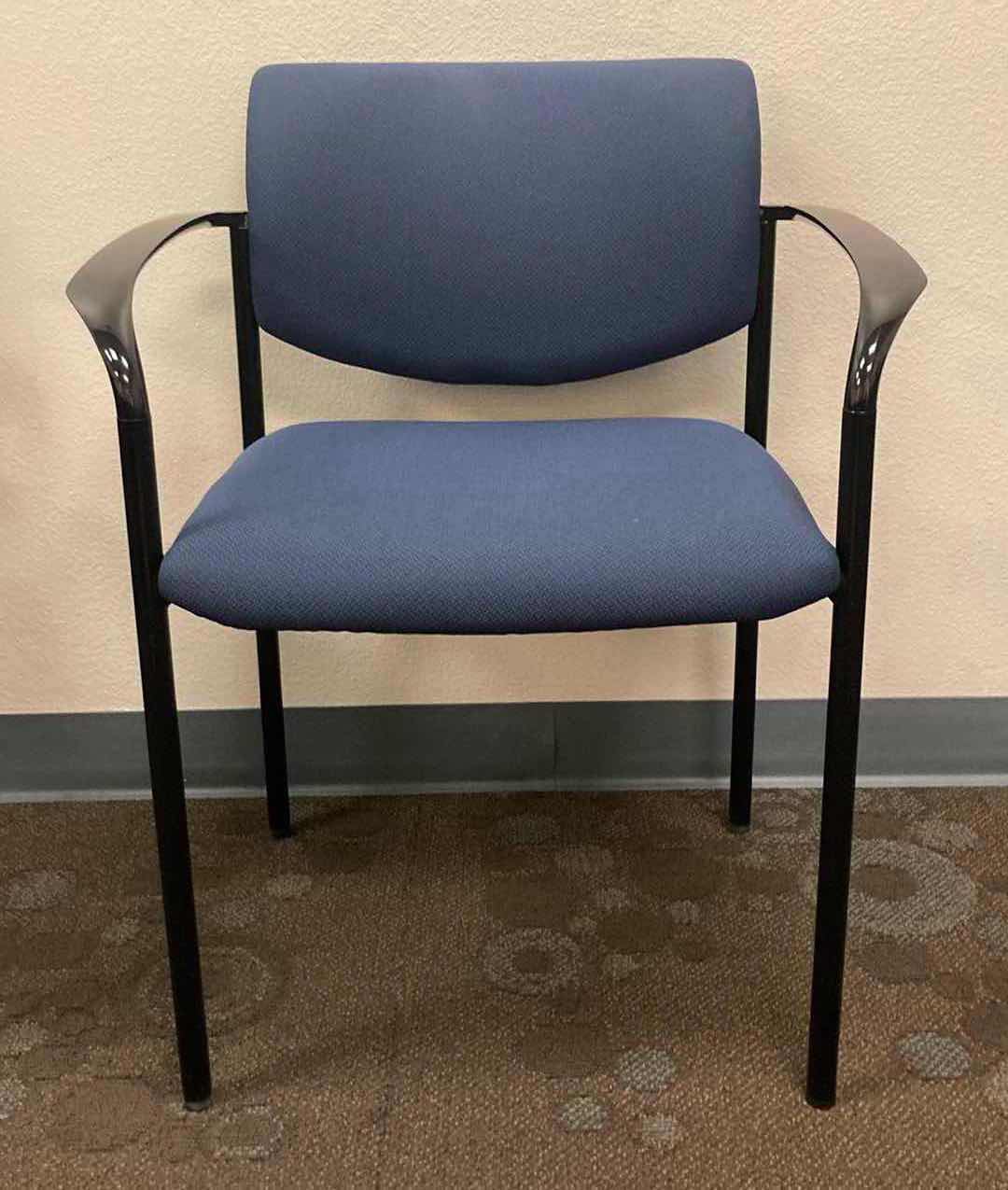 Photo 1 of STEELCASE PLAYER BLUE CLASSROOM/MEETING ROOM SIDE CHAIR 23.75” X 18” H31”