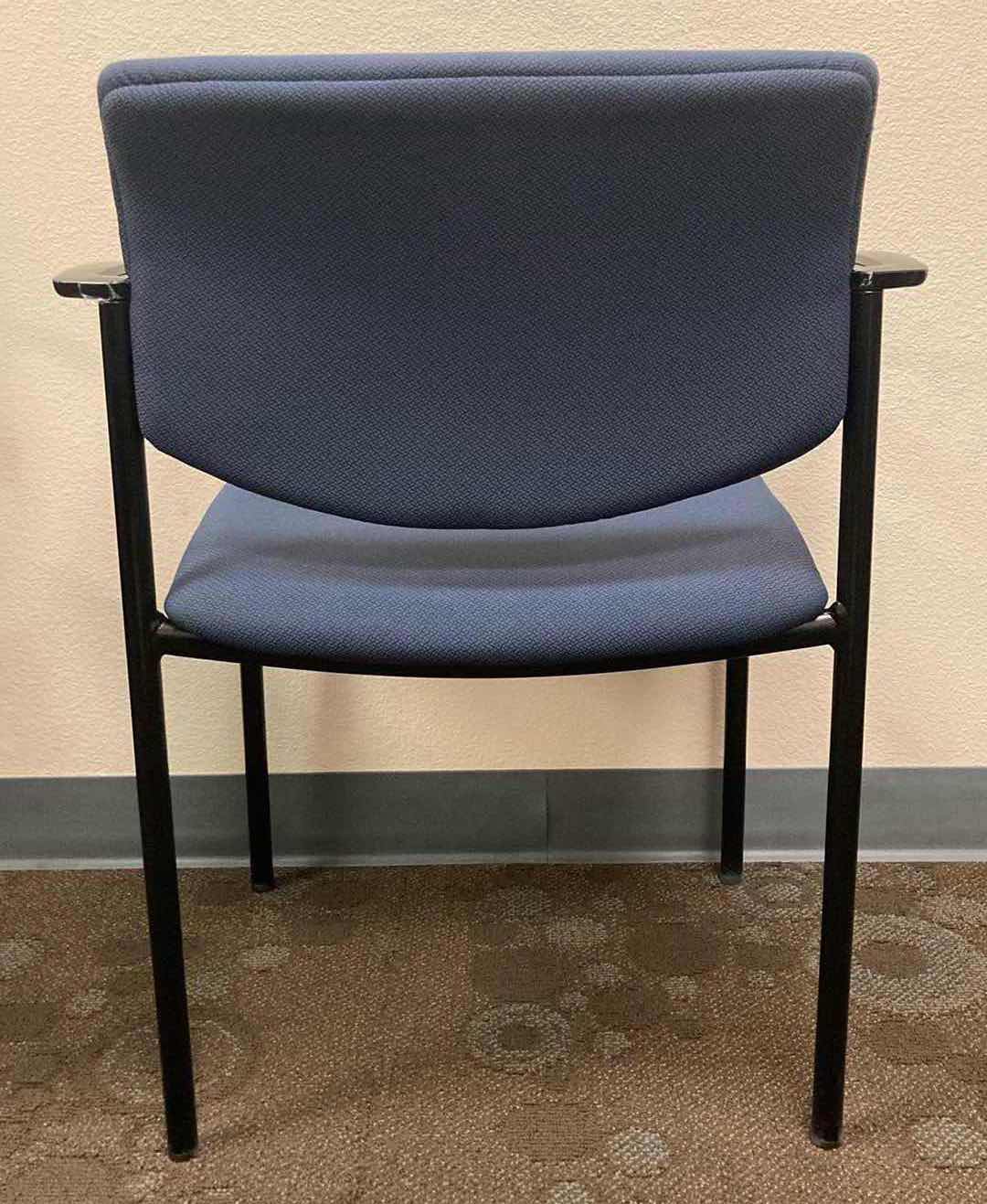 Photo 3 of STEELCASE PLAYER BLUE CLASSROOM/MEETING ROOM SIDE CHAIR 23.75” X 18” H31”