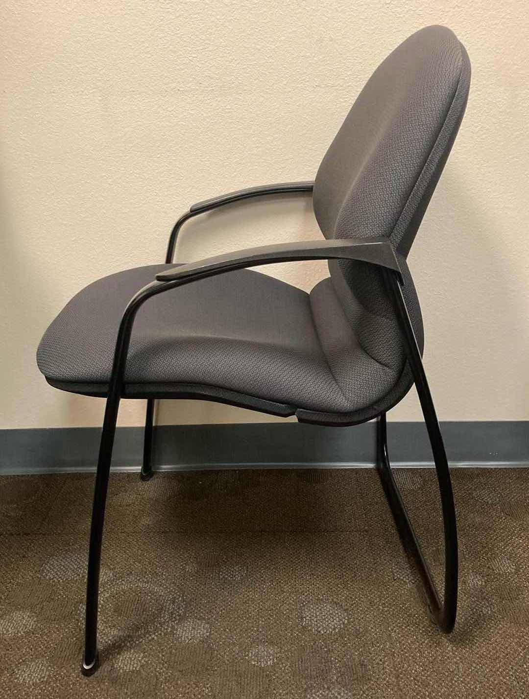 Photo 2 of STEELCASE GREY GHEST SIDE CHAIR 23” X 20” H33”