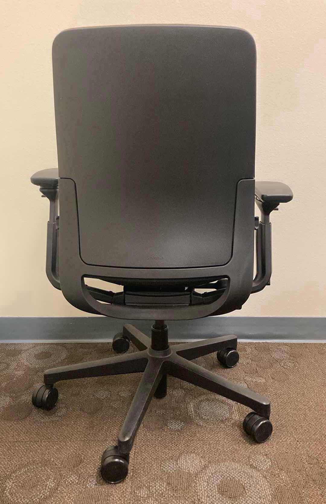 Photo 4 of STEELCASE AMIA BROWN SWIVEL OFFICE CHAIR 21.25” X 27.5” H36.5-42”