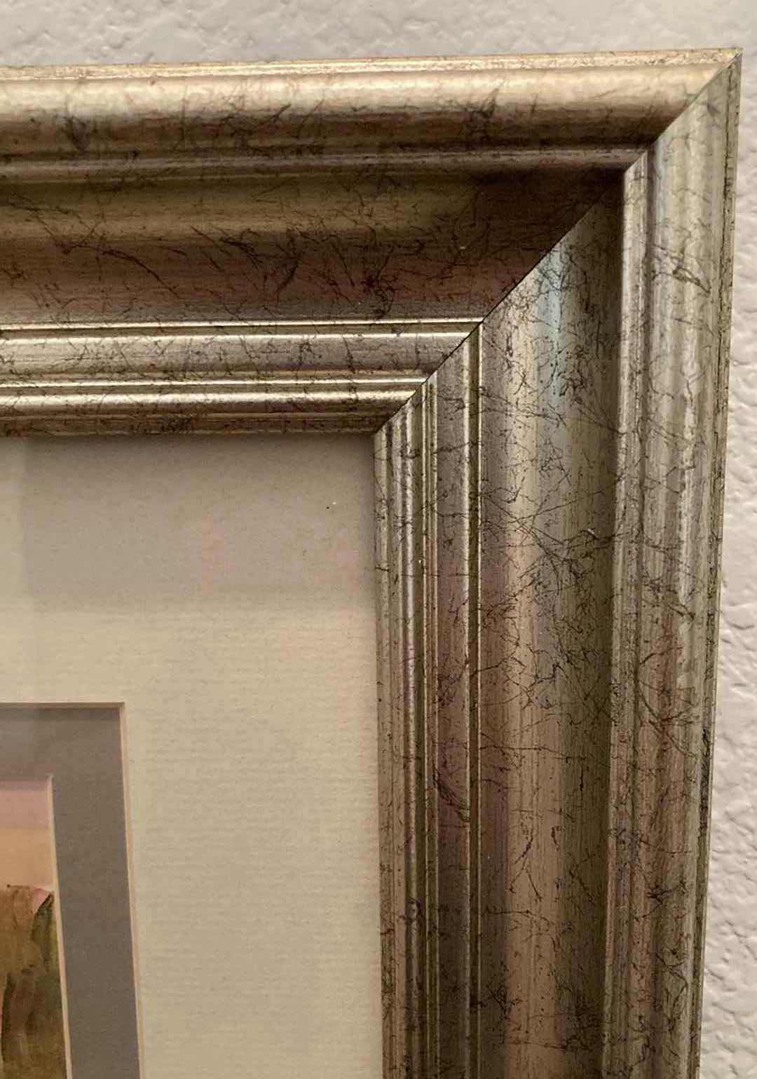 Photo 1 of BLUTENANATOMIE PAINTING SIGNED BY ROSE RICHTER ARMGART FRAMED REPRINT ARTWORK 19.5” X 19.5”