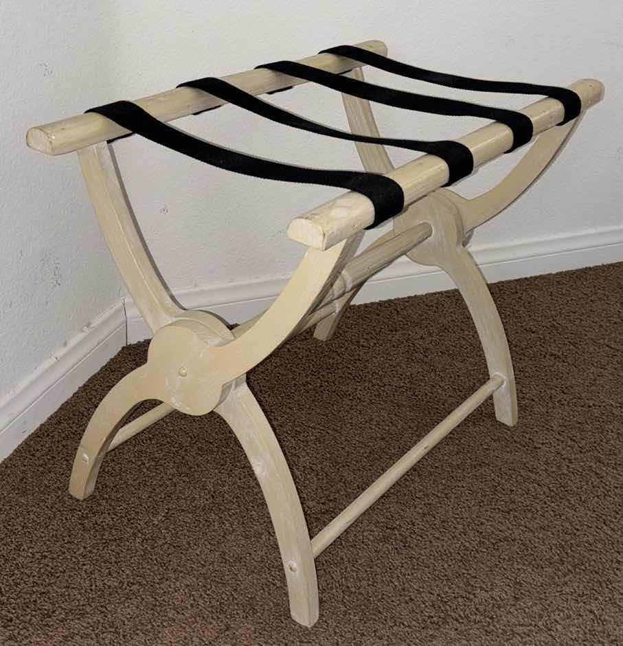 Photo 1 of FOLDABLE LUGGAGE RACK 13.5” X 25.5” H19”