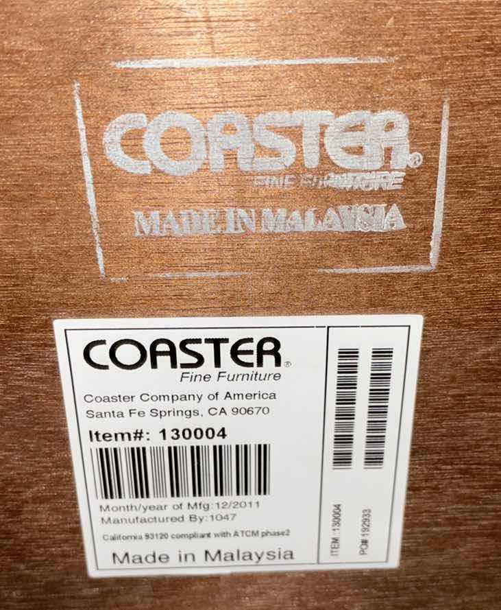 Photo 1 of COASTER OLEANDER COLLECTION COUNTER HEIGHT BAR TABLE (NUT BROWN) 23.6” X 31.6” H33.5”