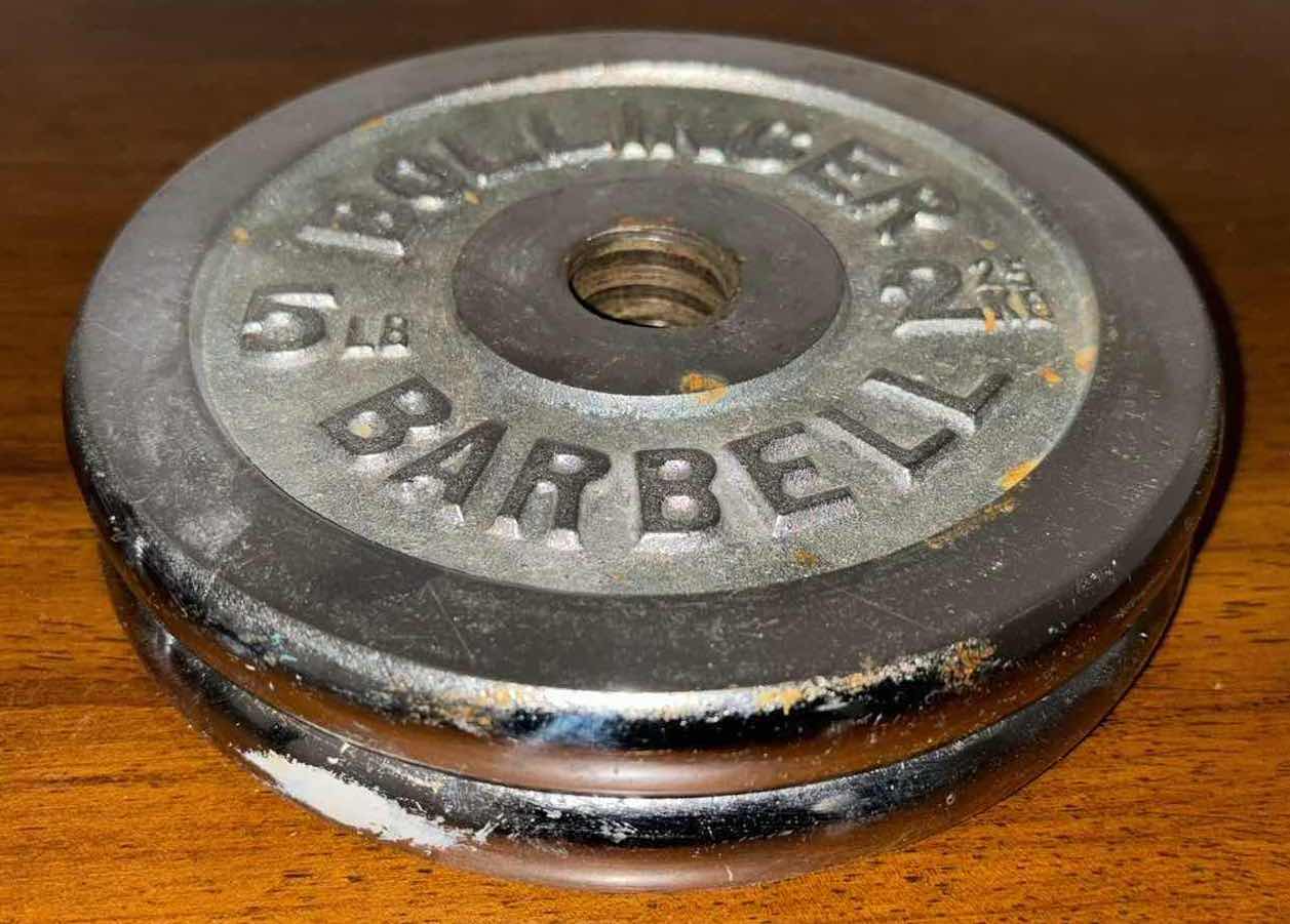 Photo 1 of BOLLINGER ADJUSTABLE DUMBBELL, INCLUDES ONE BAR, TWO COLLARS, FOUR 3LB WEIGHTS & TWO 5LB WEIGHTS