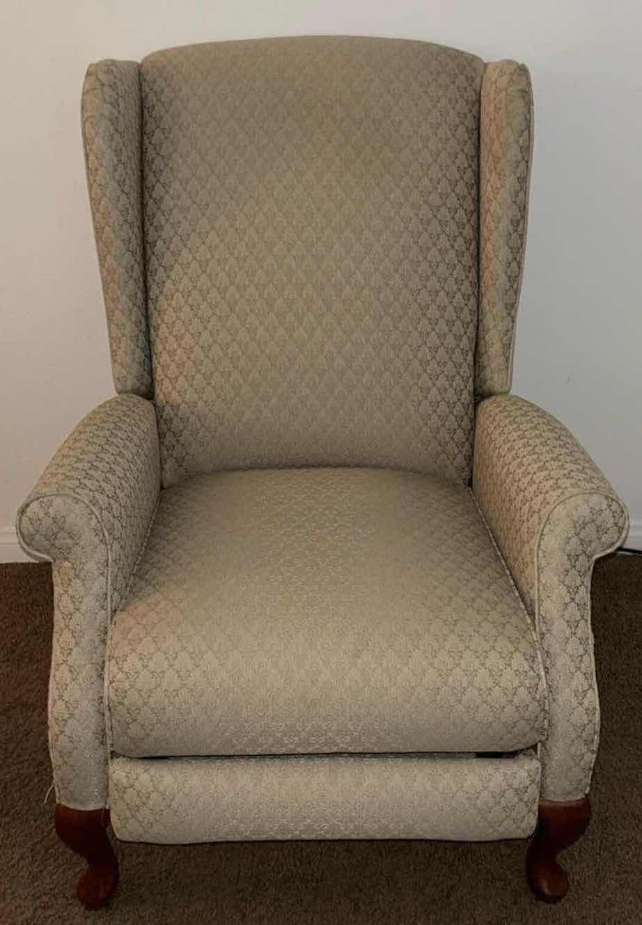 Photo 1 of LA-Z-BOY CLASSICS “KIMBERLY” HIGH LEG RECLINER (CAMEL COLOR)