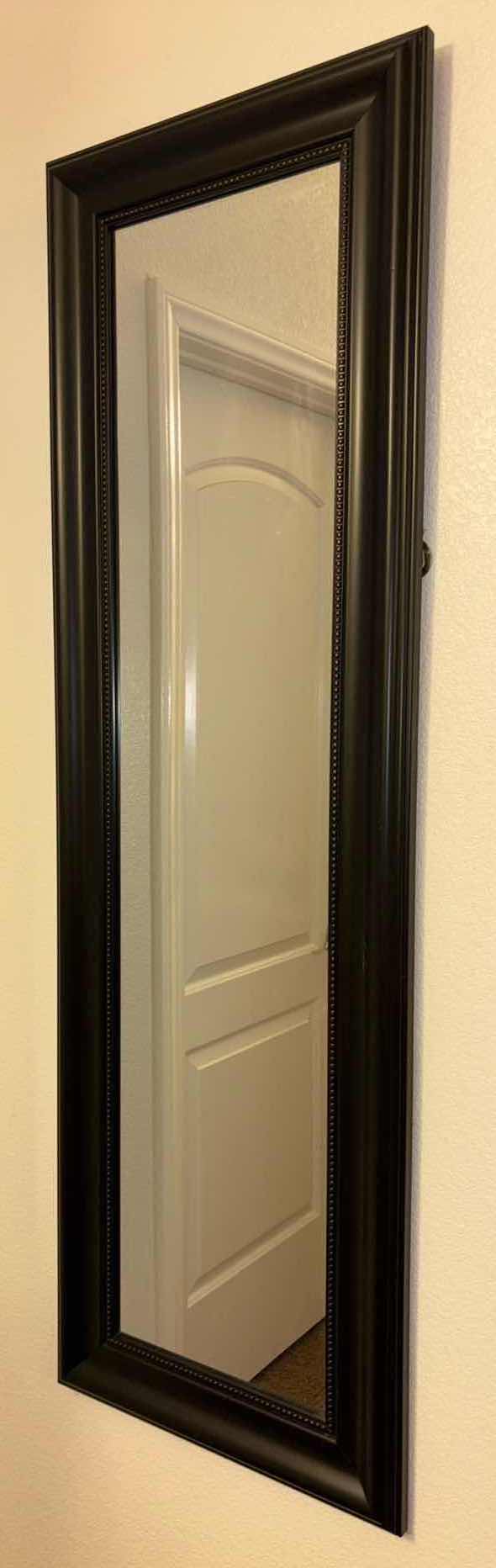 Photo 1 of FULL LENGTH BLACK MIRROR W BRONZE ACCENTS 20” X 63”