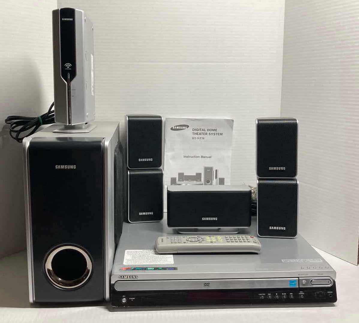 Photo 1 of SAMSUNG DVD HOME THEATER SYSTEM MODEL HT-WP38