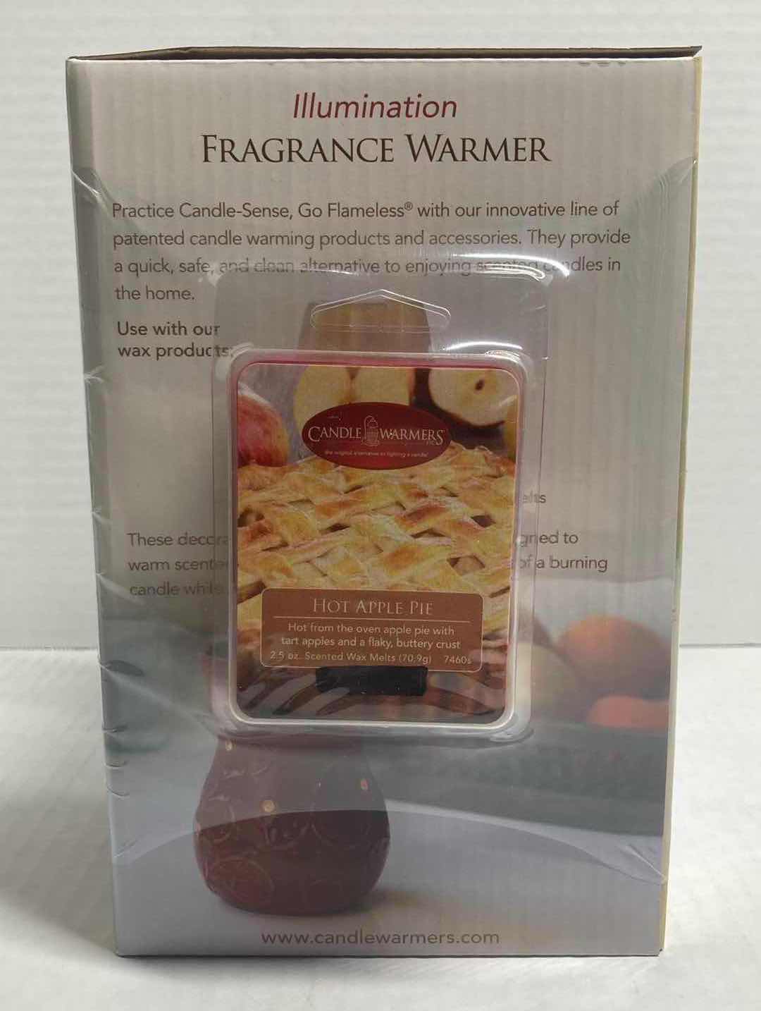Photo 1 of CANDLE WARMERS ILLUMINATION FRAGRANCE WARMER W APPLE PIE WAX