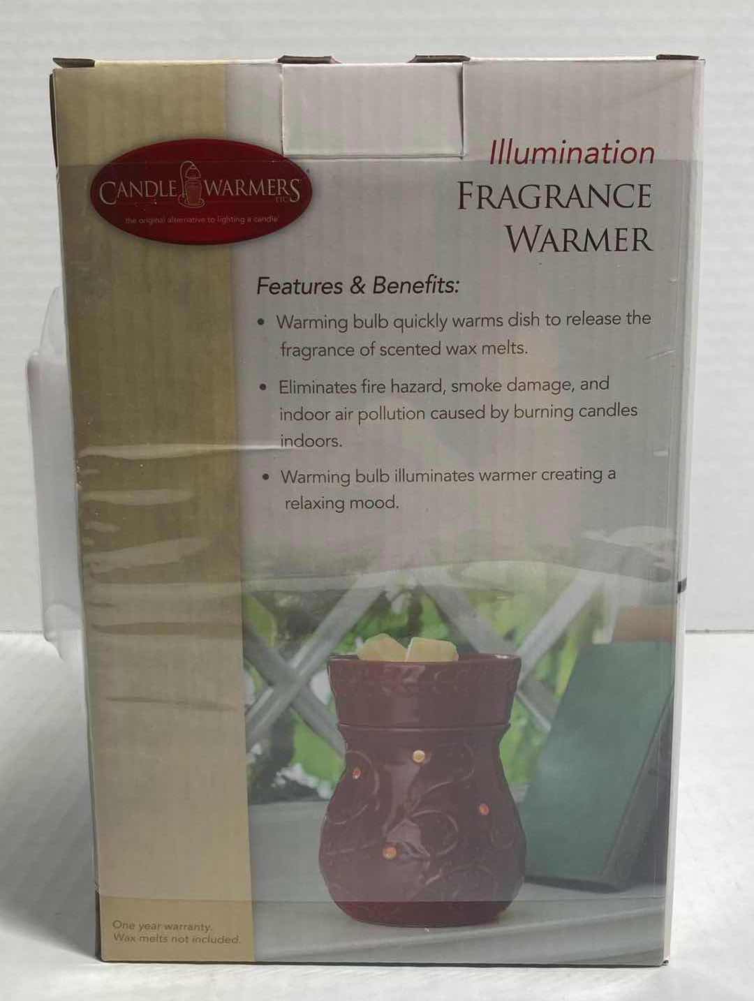 Photo 1 of CANDLE WARMERS ILLUMINATION FRAGRANCE WARMER W APPLE PIE WAX