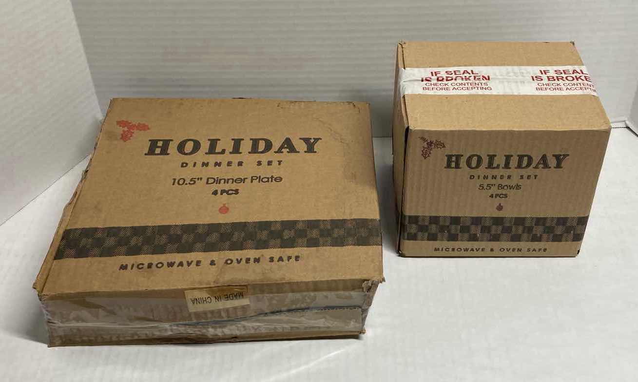 Photo 1 of PEACE & JOY HOLIDAY DINNER SET (8PC)