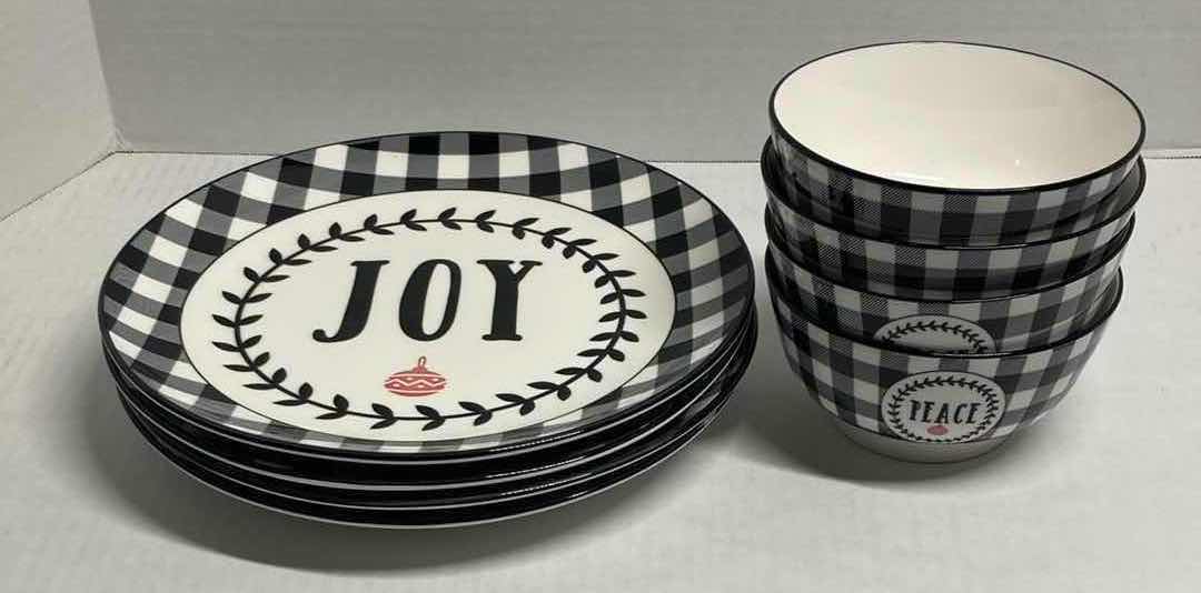 Photo 1 of PEACE & JOY HOLIDAY DINNER SET (8PC)