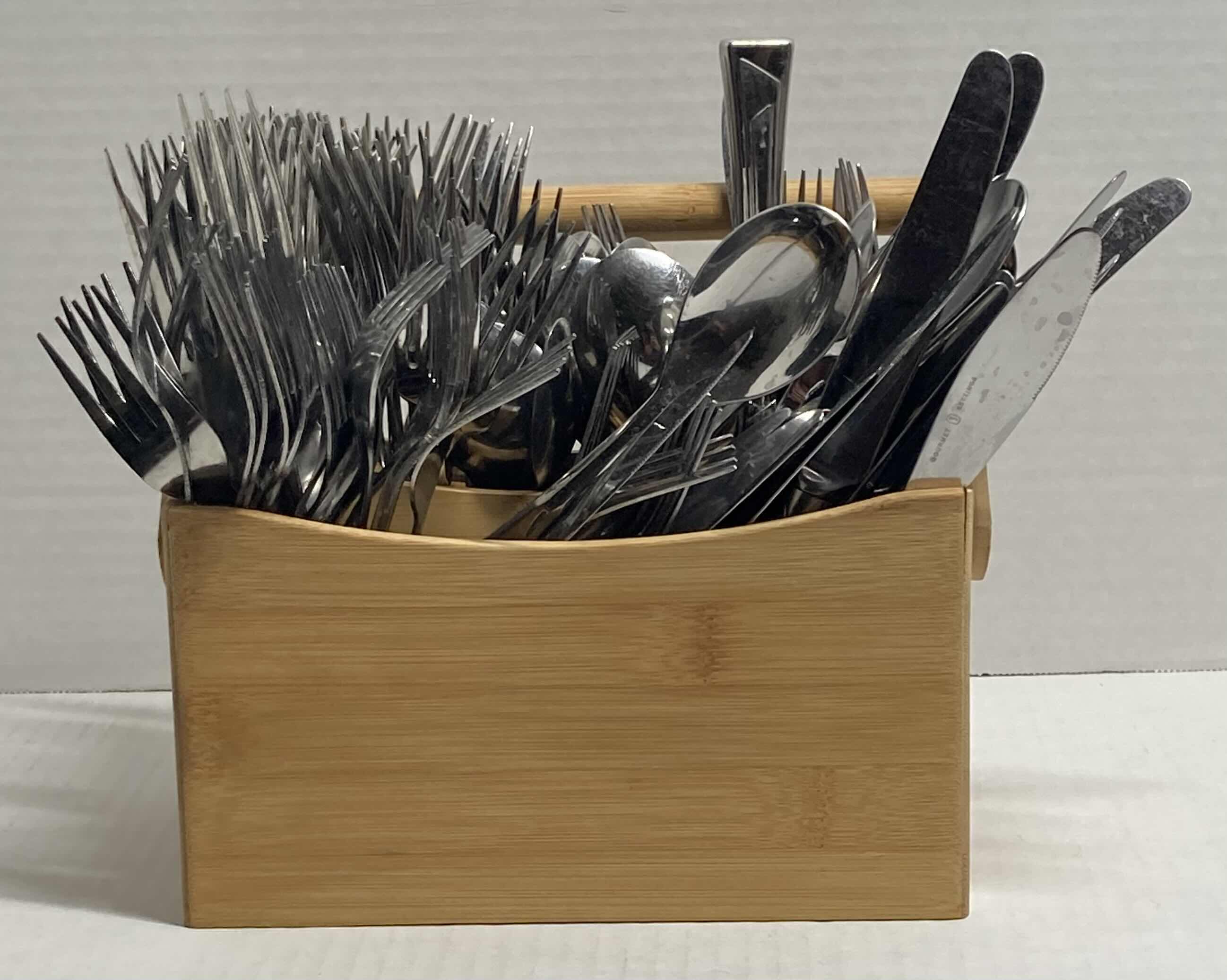 Photo 1 of FLATWARE (WOODEN HOLDER INCLUDED)