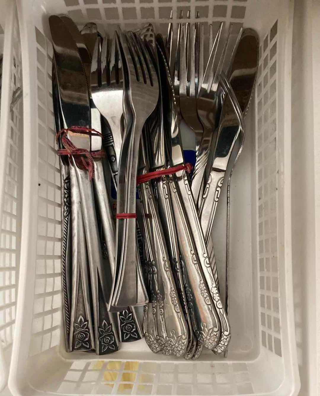 Photo 1 of CONTENTS OF DRAWER-FLATWARE