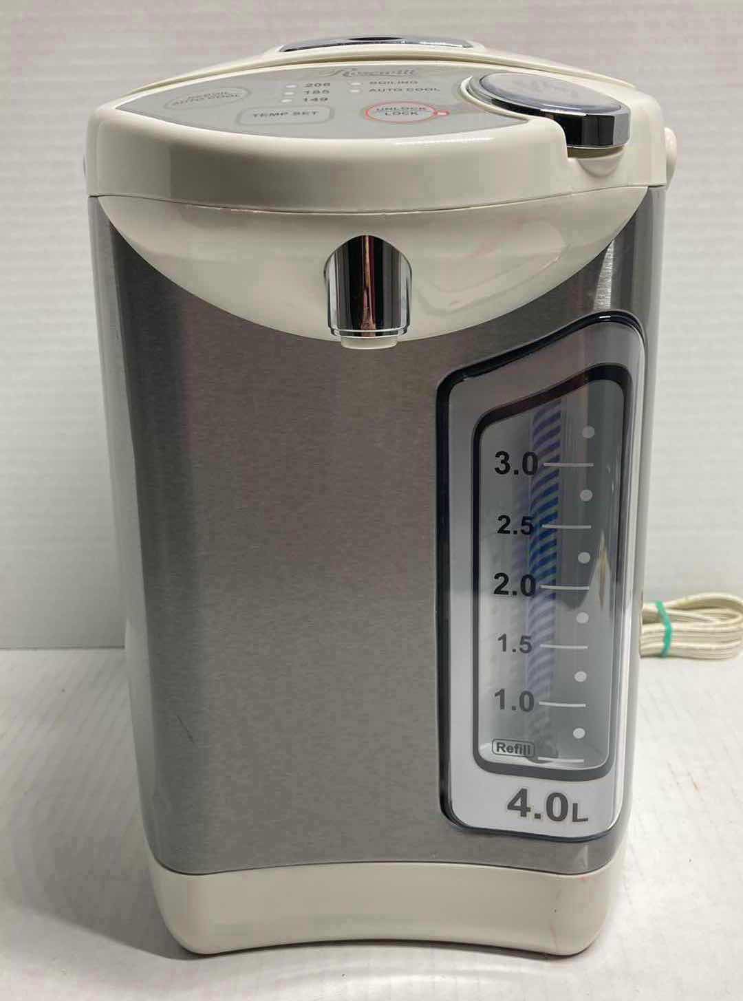 Photo 1 of ROSEWILL STAINLESS STEEL 4.0LT ELECTRIC HOT WATER DISPENSER