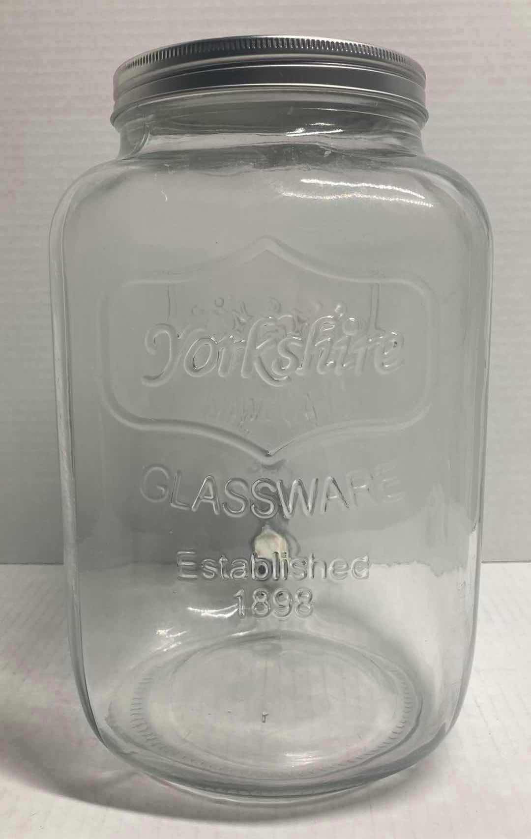 Photo 1 of HOME TO TABLE YORKSHIRE 2G GLASS MASON JAR DRINK DISPENSER