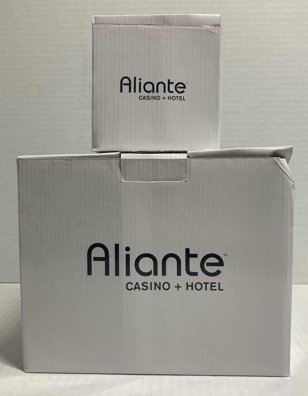 Photo 1 of ALIANTE CASINO TEA & SUGAR JARS W SALT & PEPPER SHAKERS