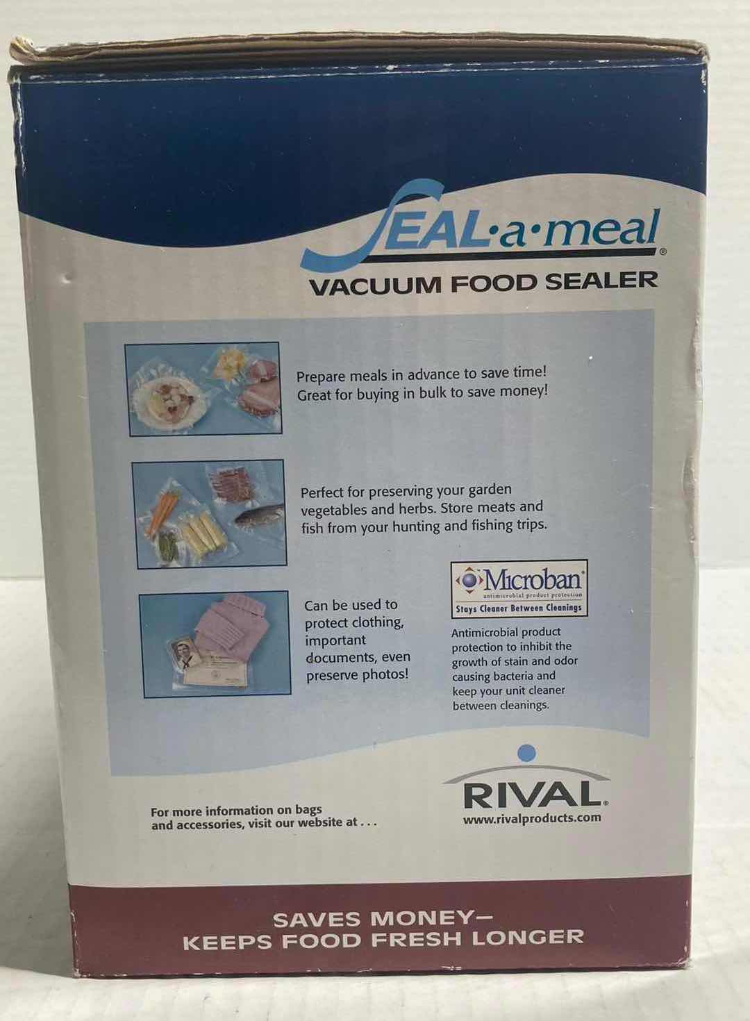 Photo 1 of RIVAL SEAL A MEAL VACUUM FOOD SEALER