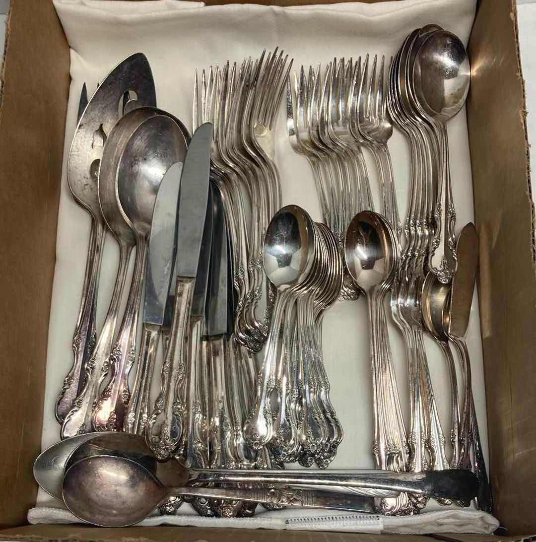 Photo 1 of ROGERS & BRO SILVER PLATED FLATWARE SET