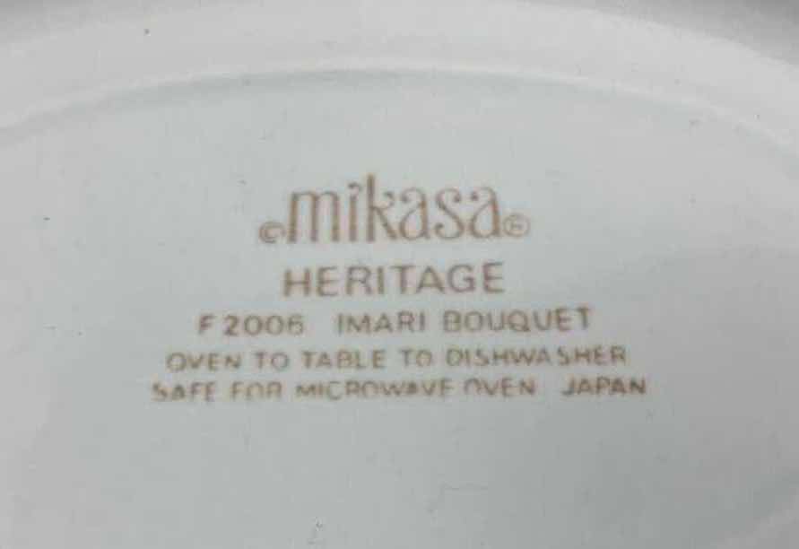 Photo 1 of MIKASA HERITAGE IMARI BOUQUET JAPANESE PORCELAIN SET