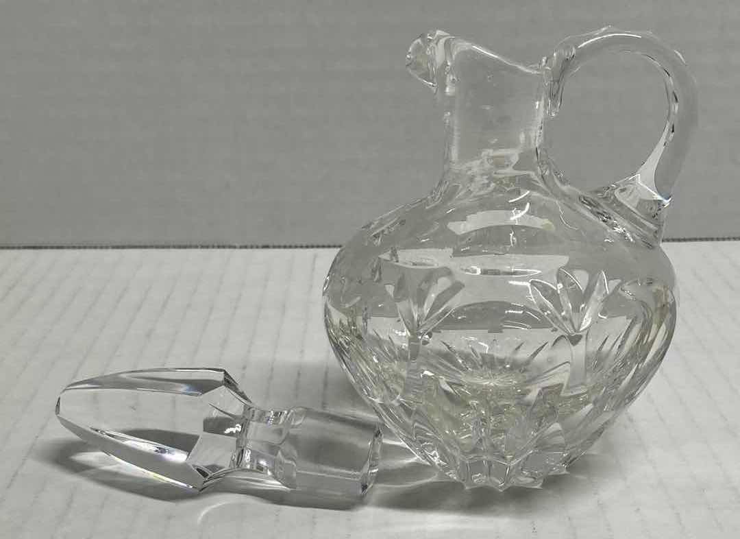 Photo 1 of GORHAM CRYSTAL LA SCALA CRUET W STOPPER H6”
