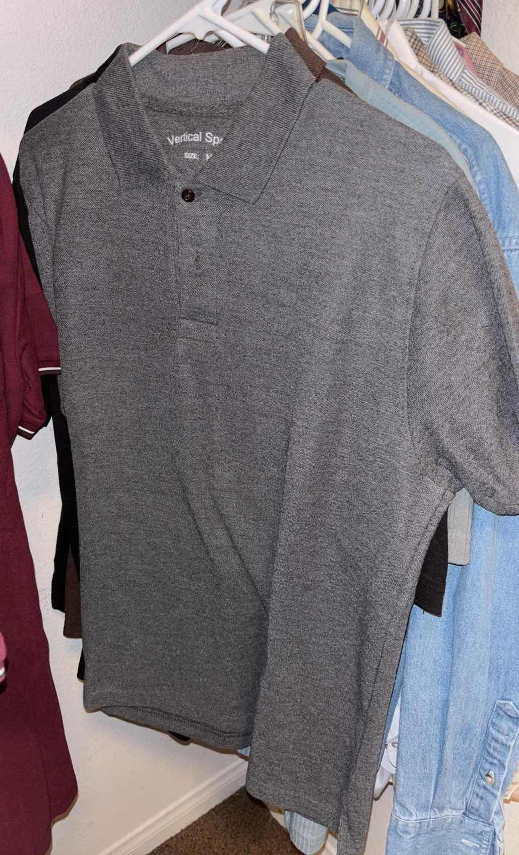 Photo 1 of MENS CLOTHING (SIZES MED-LARGE, 34x29, 36x30)