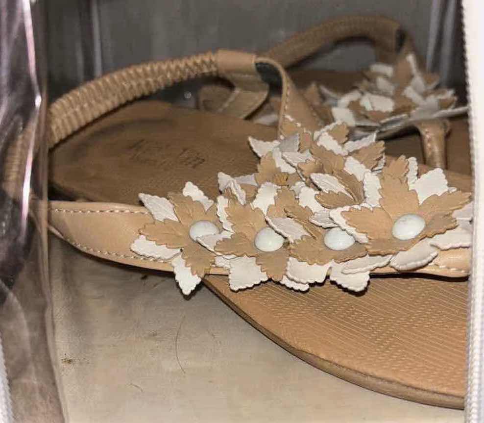 Photo 1 of HANGING SHOE RACKS W 24 PAIRS HEELS/SANDALS/LOAFERS (WOMENS SIZES 7.5-8.5)