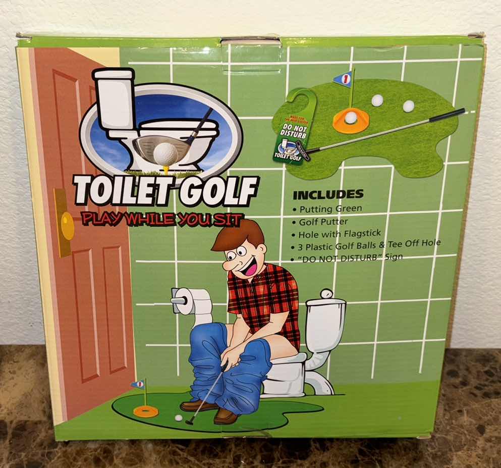 Photo 1 of GOLF ACCESSORIES- BALLS, TEES, BANKS, GAME & SIGNED HAT