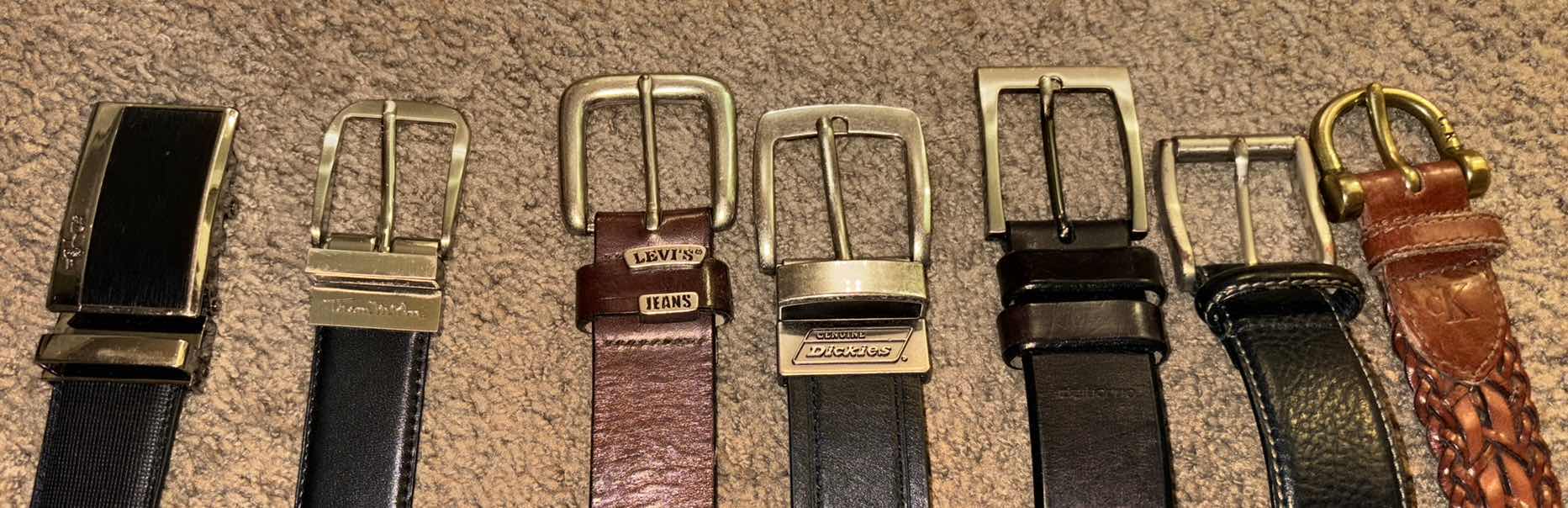 Photo 1 of MEN BELTS SIZE 38 (7)