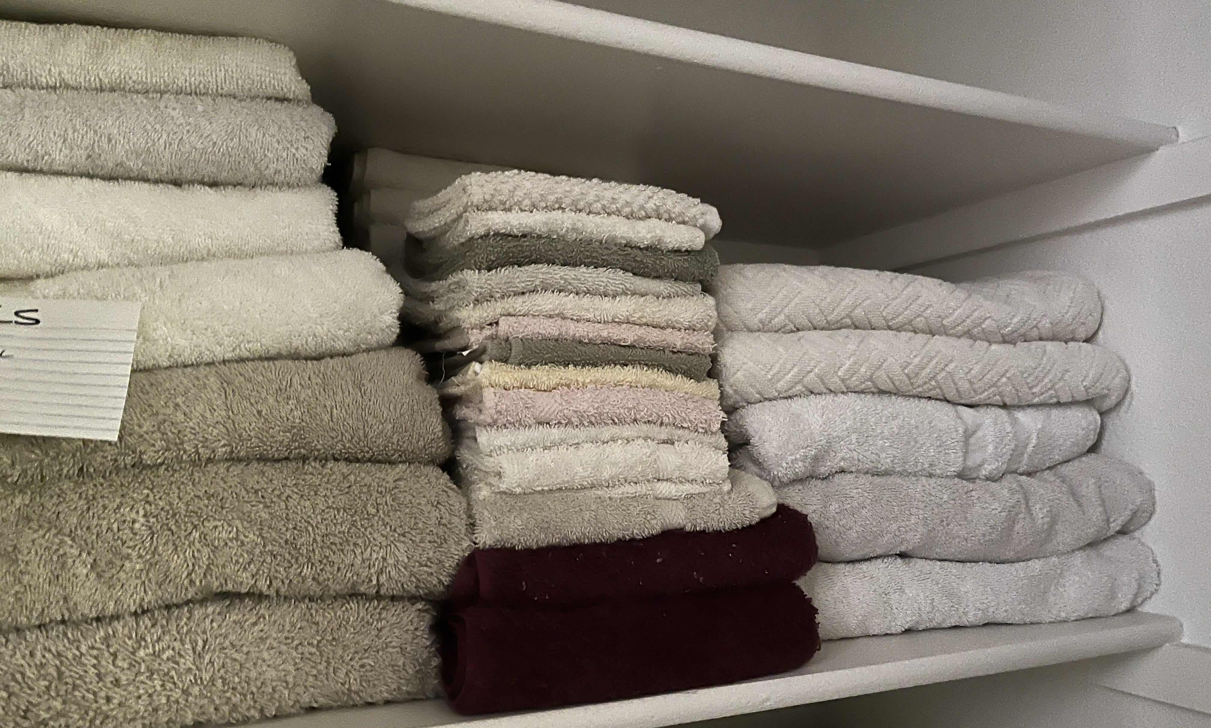 Photo 1 of CONTENTS OF CLOSET-BATH TOWELS HAND TOWELS & WASHCLOTHS