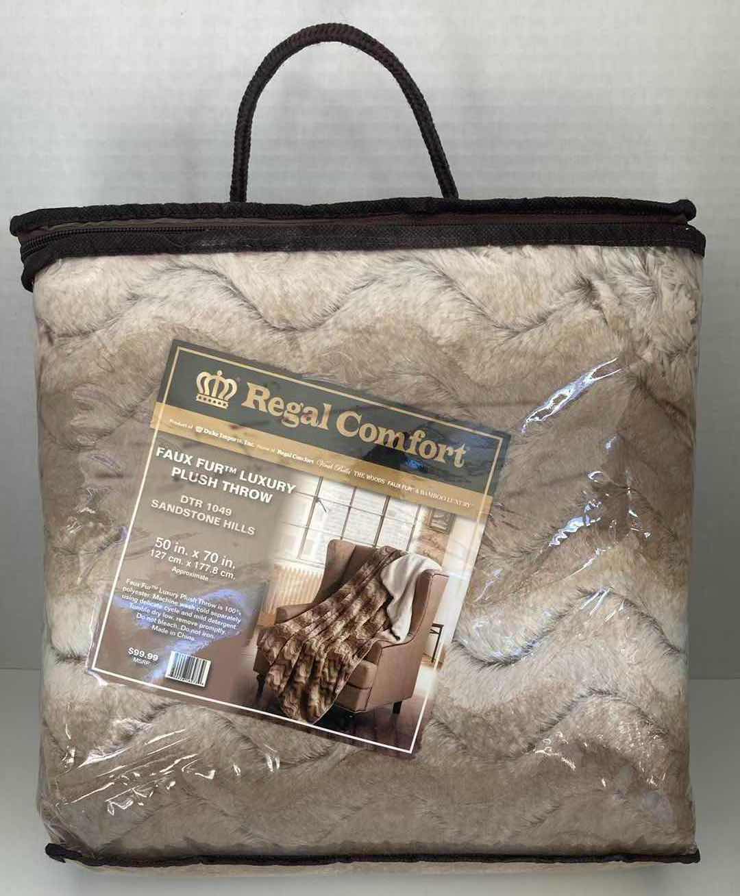 Photo 1 of REGAL COMFORT FAUX FUR LUXURY PLUSH THROW BLANKET 50” X 70”