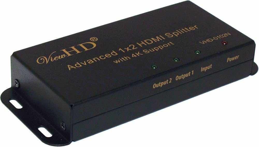 Photo 1 of VIEW HD ADVANCED 1X2 HDMI SPLITTER W 4K SUPPORT MODEL VHD-0102N