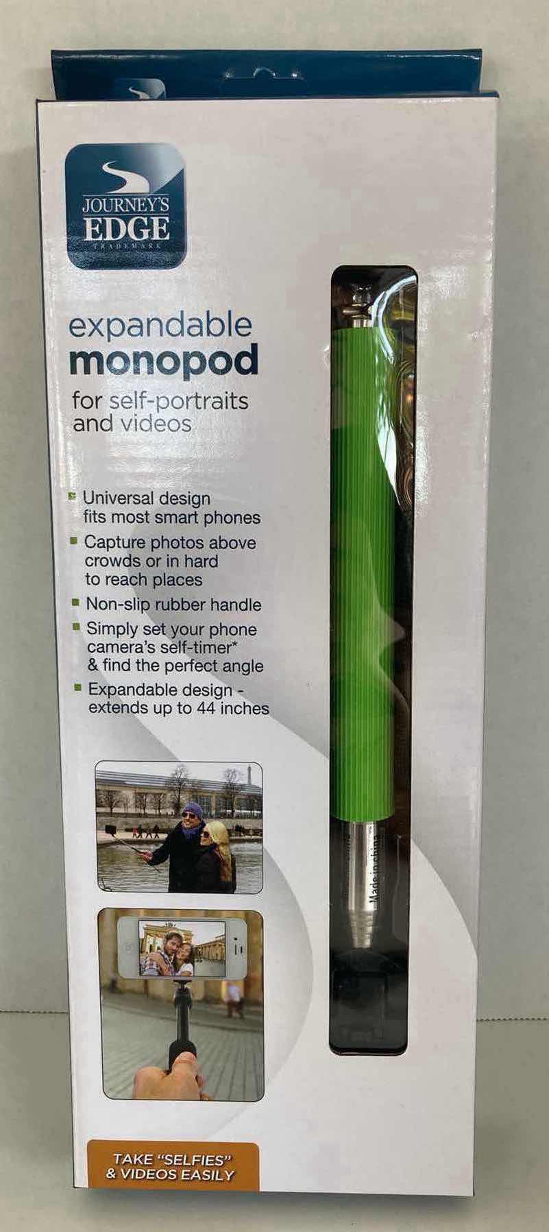 Photo 1 of JOURNEY’S EDGE GREEN EXPANDABLE MONOPOD (FOR SELF PORTRAITS & VIDEOS)