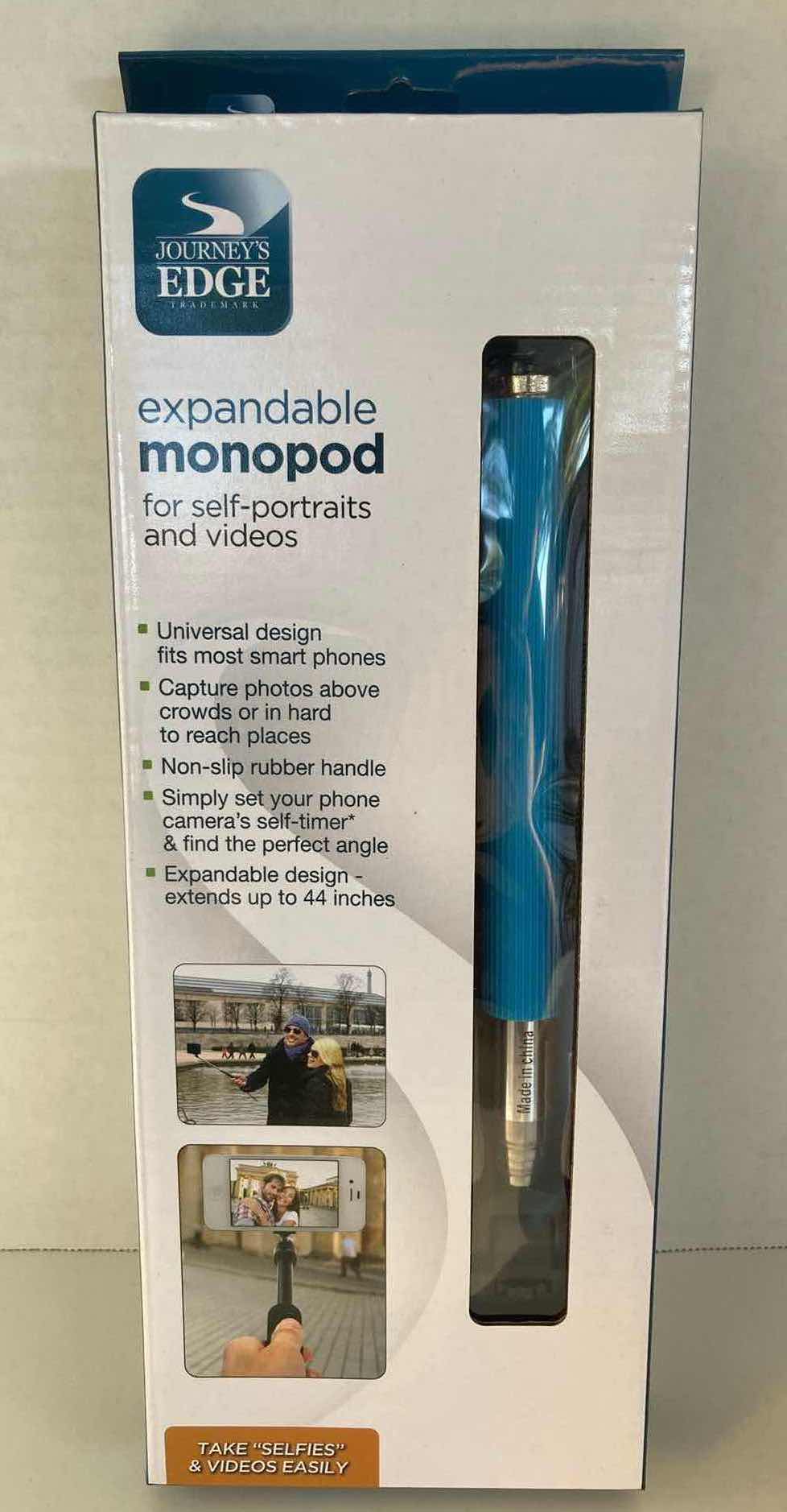 Photo 1 of JOURNEY’S EDGE BLUE EXPANDABLE MONOPOD (FOR SELF PORTRAITS & VIDEOS)