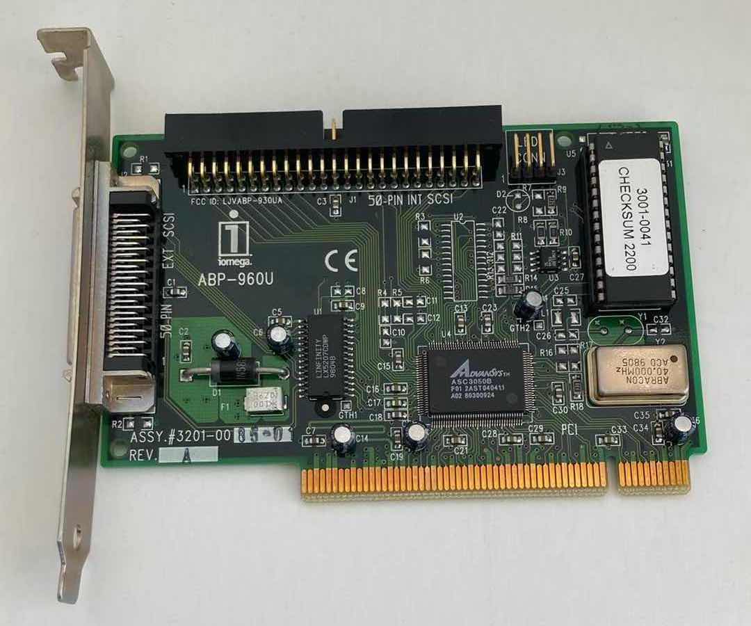 Photo 1 of IOMEGA ABP-960U PCI SCSI ADAPTER