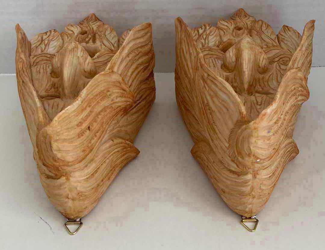 Photo 4 of RUSTIC OLD MAN RESIN HANGING  BIRDHOUSES (2) 4.75” X 3.75” H8.5”