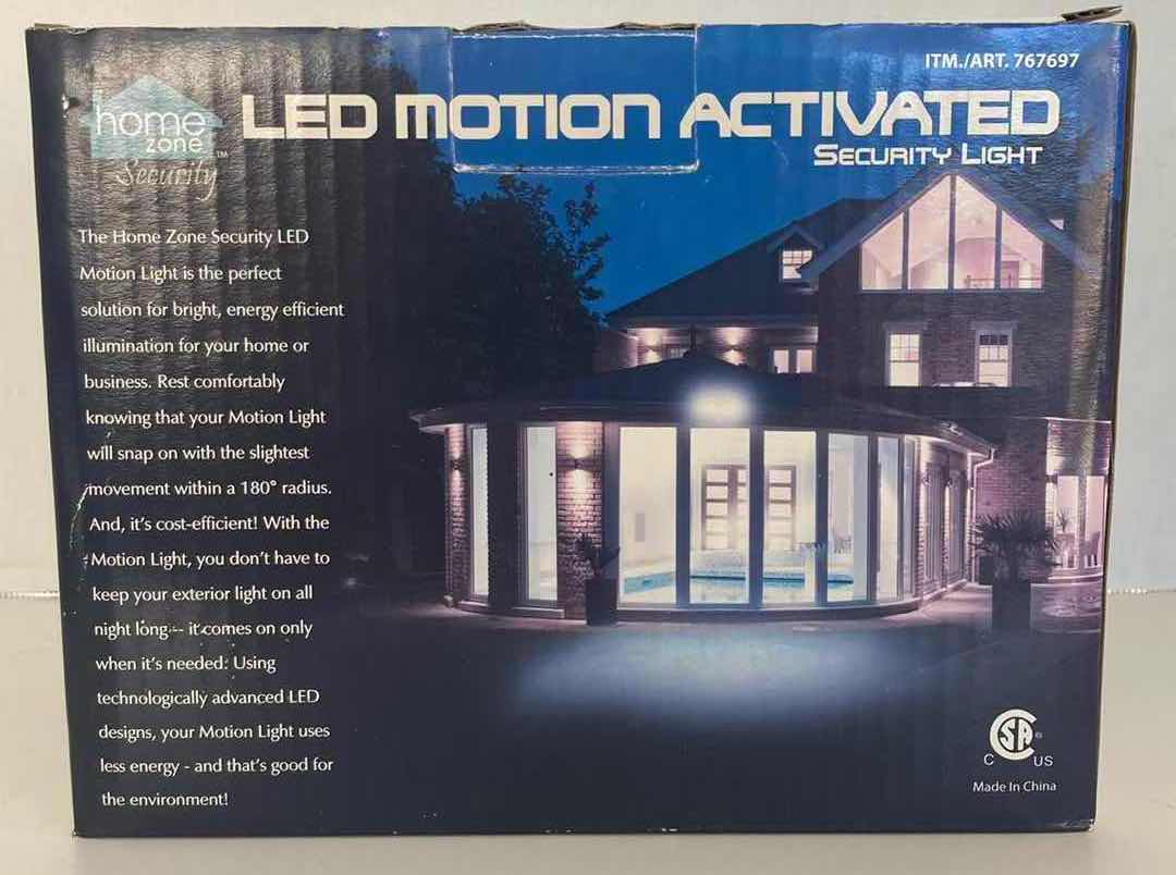 Photo 3 of HOME ZONE SECURITY LED MOTION ACTIVATED SECURITY LIGHT