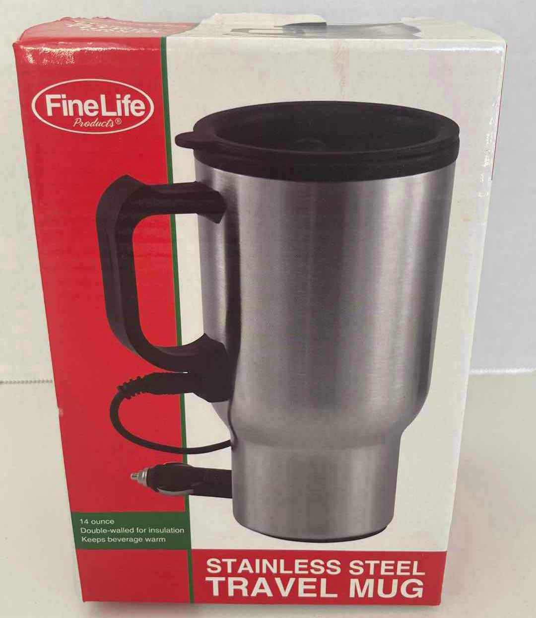 Photo 3 of FINE LIFE STAINLESS STEEL TRAVEL MUG