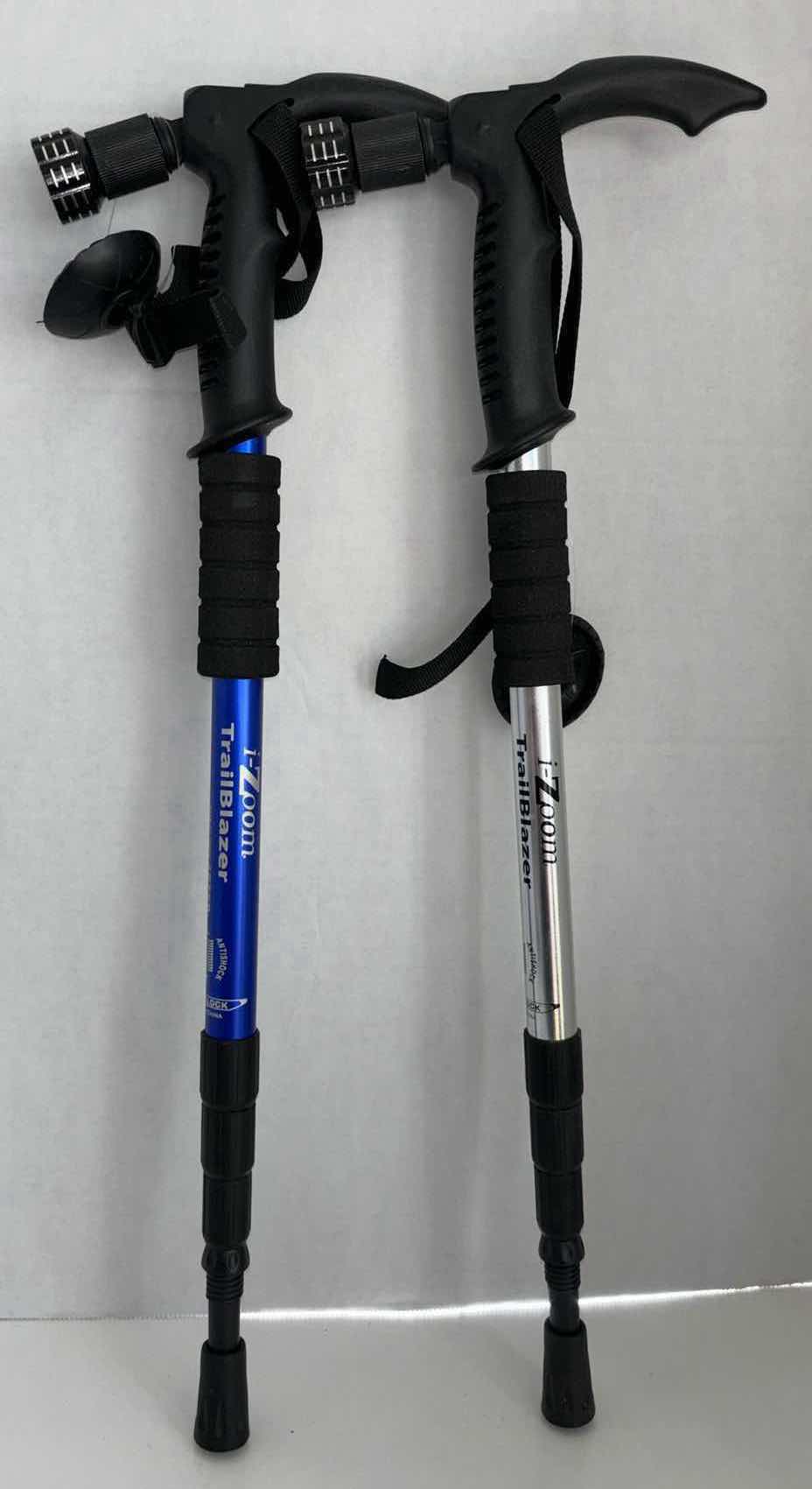 Photo 1 of i-ZOOM LED TRAILBLAZER ADJUSTABLE HIKING/WALKING STICK (2)