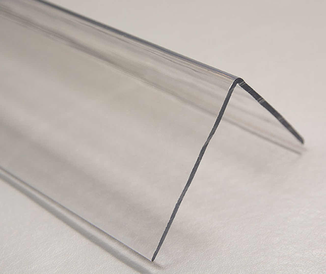 Photo 1 of TRIMACO LLC 1.25” X 1.25” X 4’ CLEAR COMMERCIAL CORNER GUARD (QTY 20, INCLUDES HARDWARE)