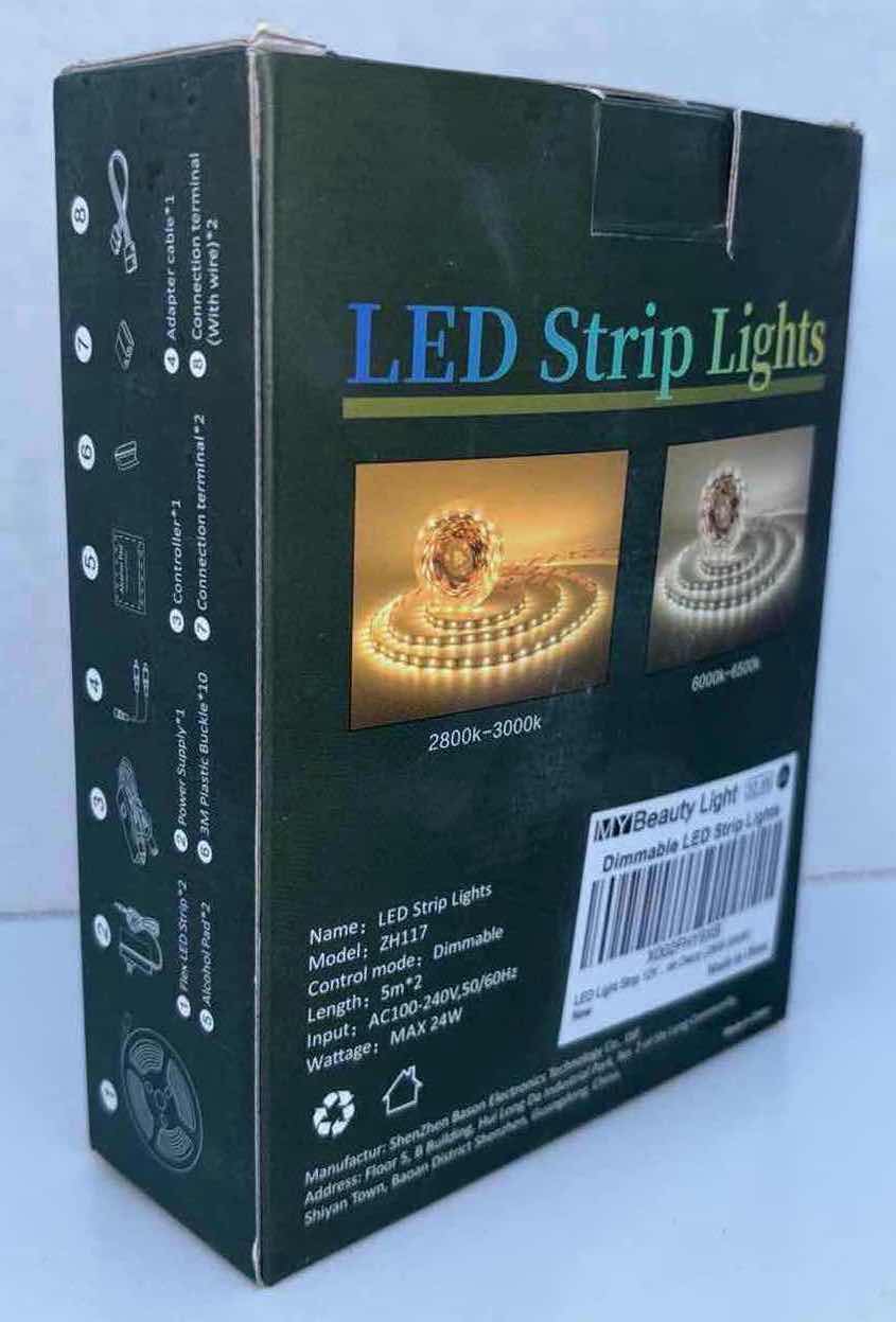 Photo 5 of MY BEAUTY LIGHT DIMMABLE LED STRIP LIGHTS (32.8 FT)