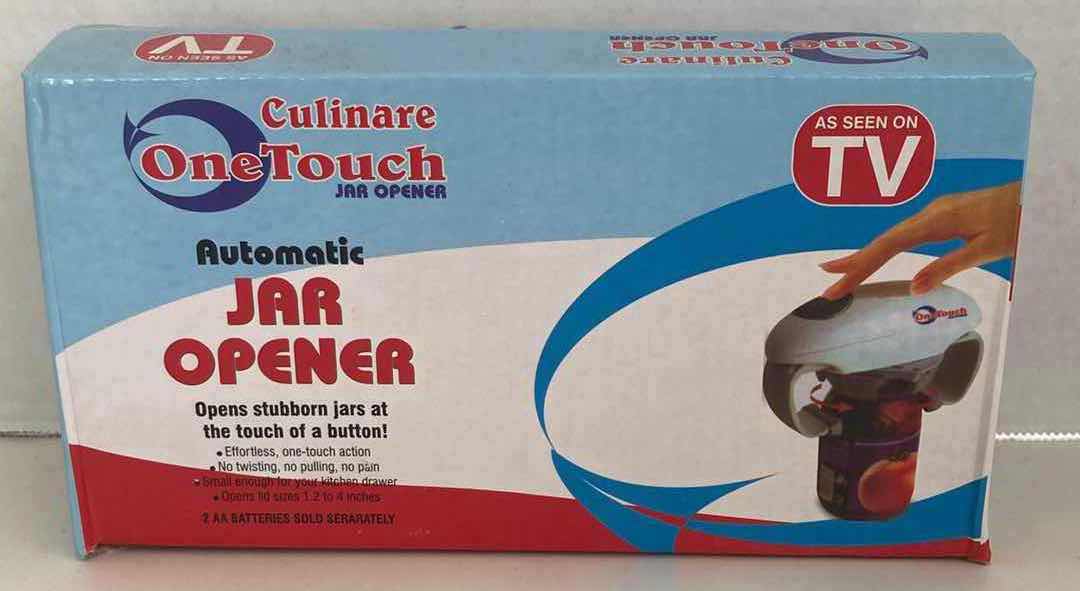 Photo 1 of CULINARE ONE TOUCH BATTERY OPERATED AUTOMATIC JAR OPENER