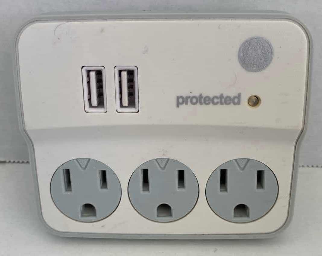 Photo 2 of GENERAL ELECTRIC & MIFASO OUTLET EXTENDERS W USB CHARGING PORTS