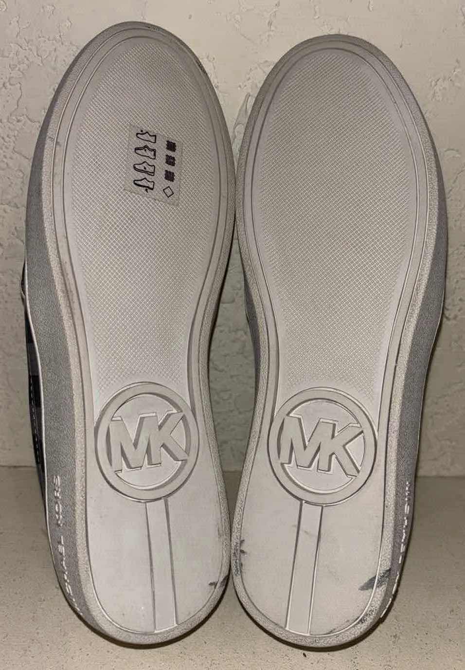 Photo 4 of MICHAEL KORS KEATON FLORAL GINGHAM SLIP-ON SNEAKERS (WOMENS 7.5)