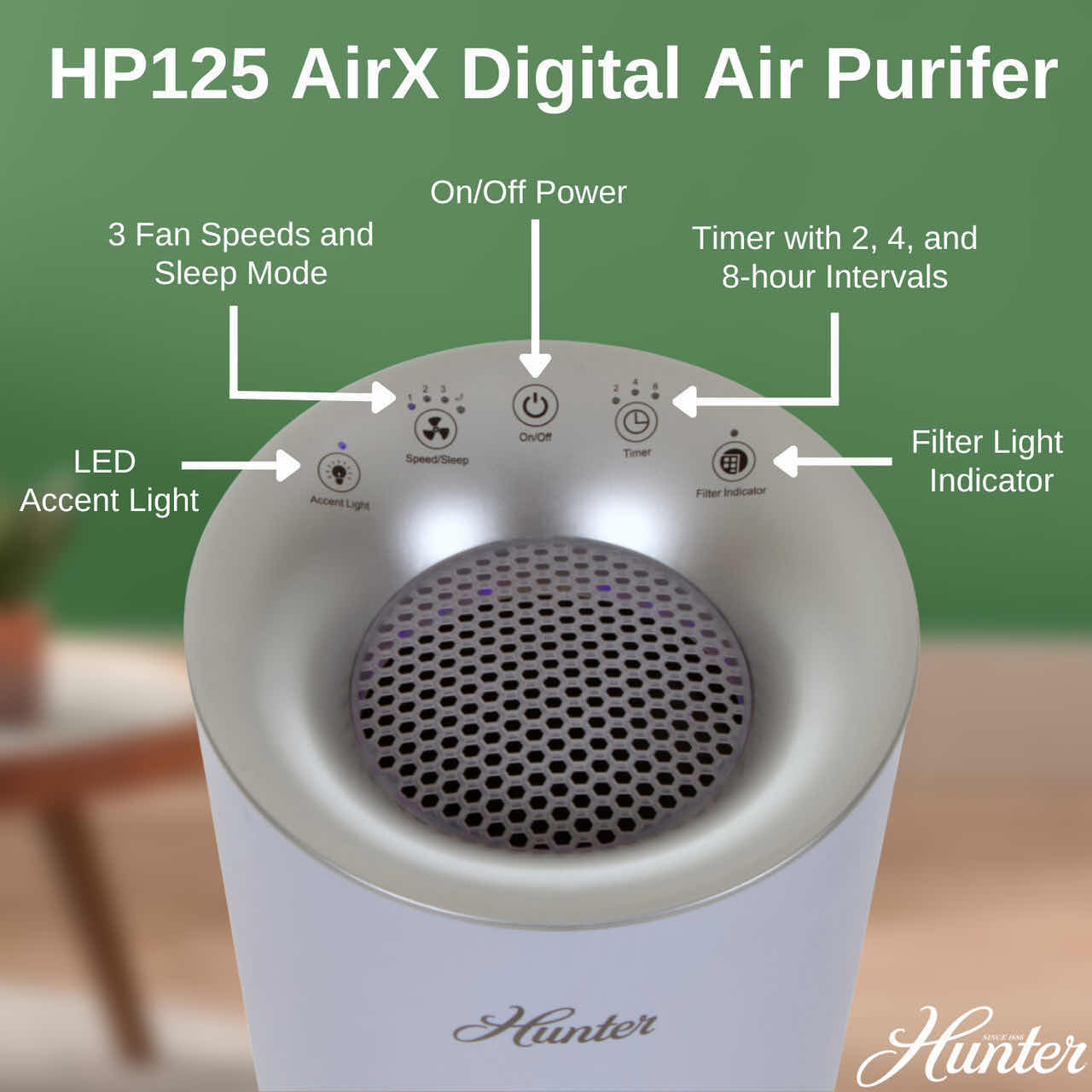 Photo 3 of HUNTER AirX DIGITAL AIR PURIFIER (HP125)