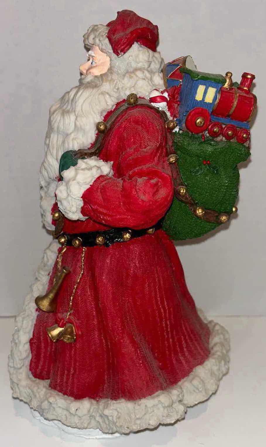 Photo 2 of 12.5” CERAMIC SANTA CLAUS CHRISTMAS DECOR FROM DILLARDS