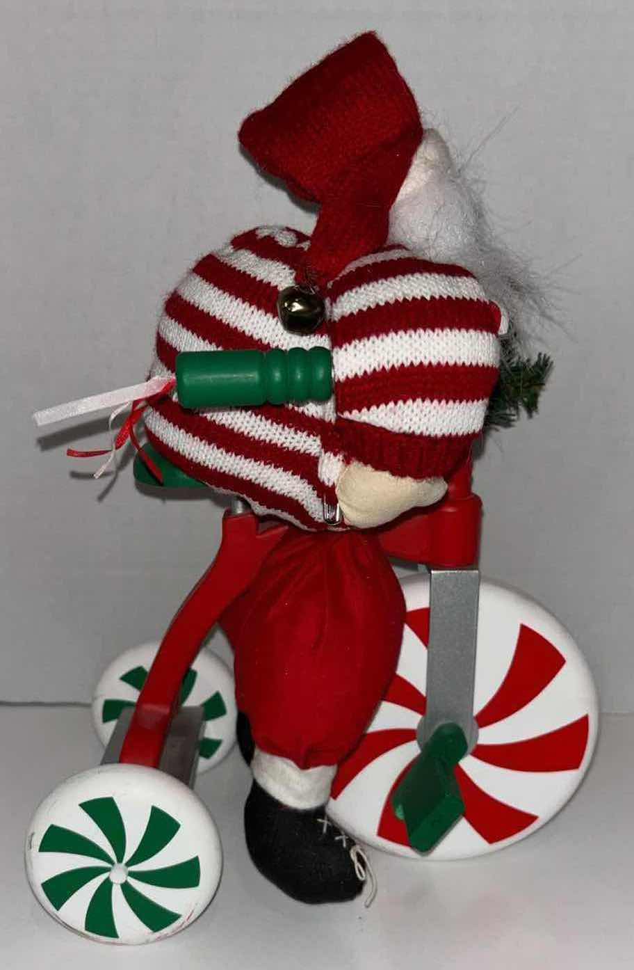 Photo 3 of 13” SANTA ON A TRICYCLE CHRISTMAS DECOR